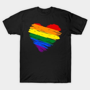 Rainbow Heart T-Shirt